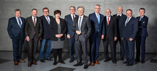 Gruppenbild Vorstand der HWK Münster 12/2019