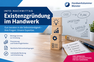 Auf dem Bild sieht man eine Hand, die einen Bleistift hält, während sie Notizen auf Bauplänen macht. Ein Taschenrechner und ein Meißel sind ebenfalls sichtbar.